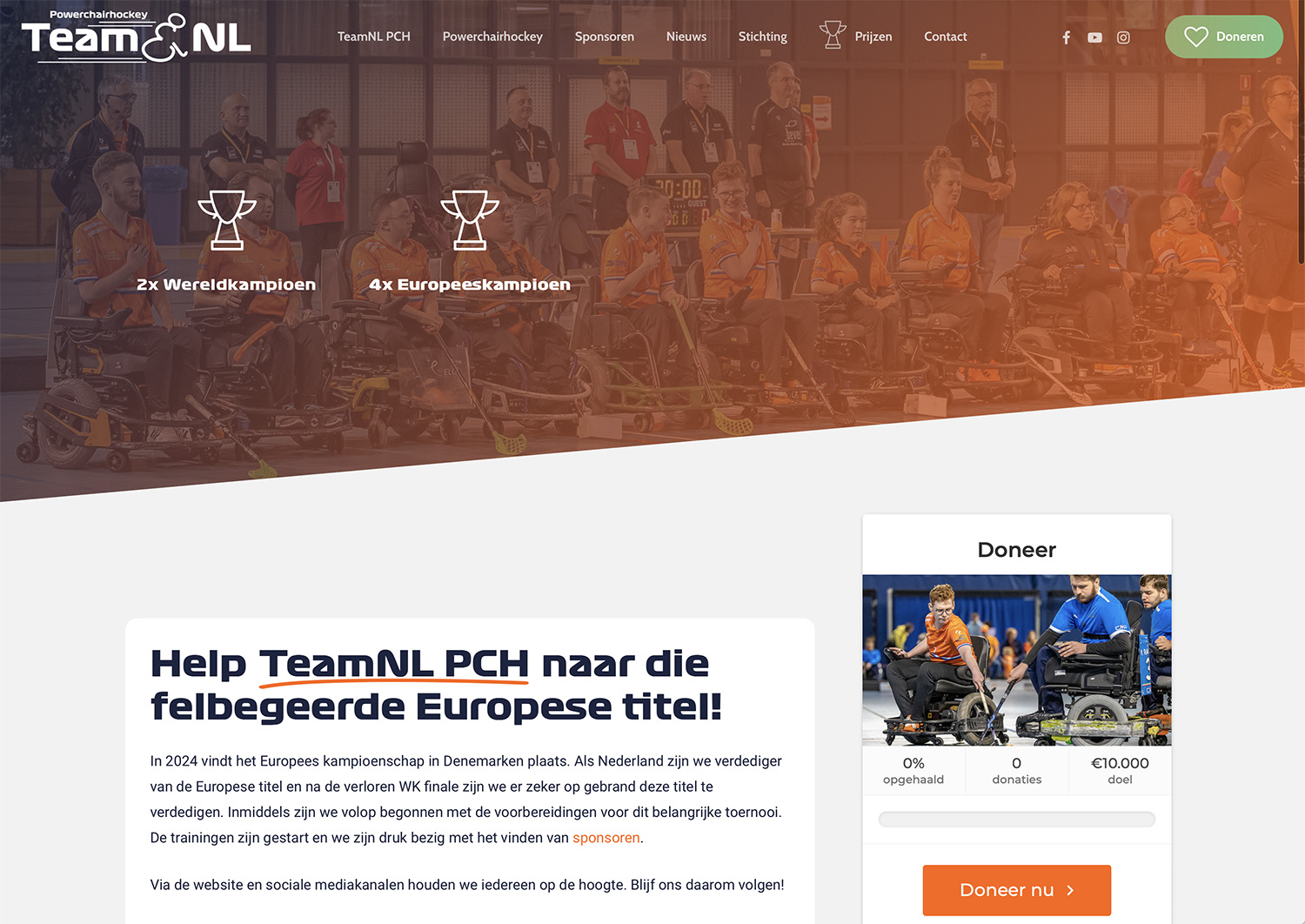 Nieuwe website vanaf nu online!